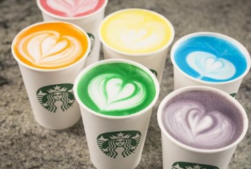 Starbucks Celebrates LGBT Pride With Rainbow Latte Art