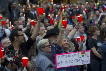‘It’s pain. Confusion’: Emotions run high at Vancouver vigil for Orlando victims