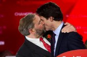 A Hoax Is Spreading About How Justin Trudeau Kissed Tom Mulcair After The Orlando Shooting