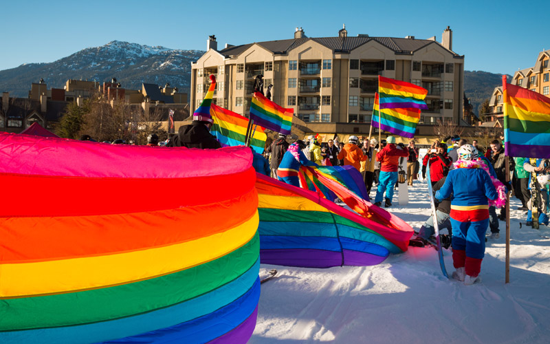 First Pride of 2017: Whistler Pride and Ski Festival Jan 22 - 29