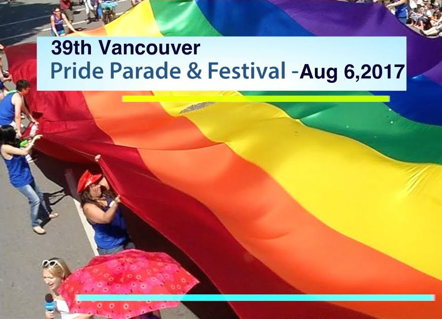 Vancouver Pride Parade Aug. 6, 2017 – Live Stream